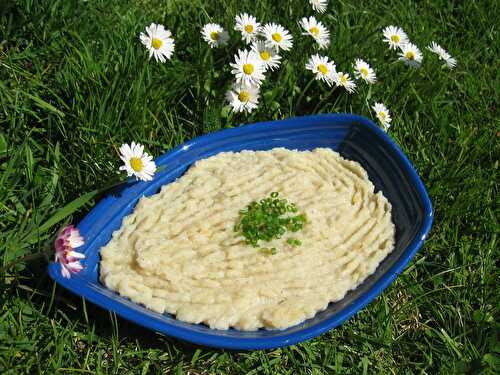 Purée de topinambours à la crème