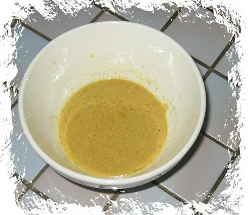 Sauce vinaigrette moutardée