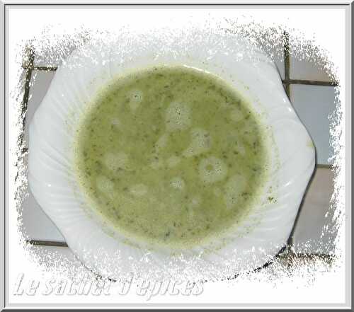 Soupe de cresson légère (M) - Le sachet d'épices