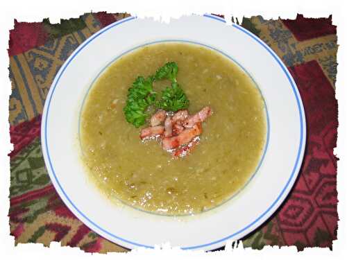Soupe de légumes en vert et blanc sans féculents (M) - Le sachet d'épices