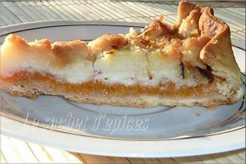 Tarte crumble aux abricots