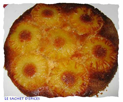 Tarte tatin à l'ananas