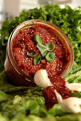 Sauce Pesto Rouge (pesto rosso)