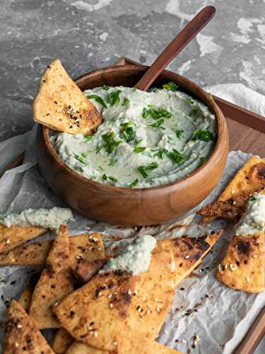 Baba ganoush de "La Fourche", aux 6 saveurs de l'Ayurvéda, pour les chapatis apéros !