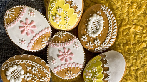 Biscuits ayurvédiques de Pâques, sans chocolat