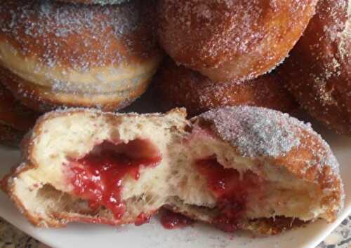 Beignets aux framboises pour la rentrée!