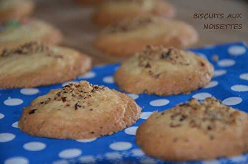 Biscuits aux noisettes