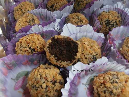 Boule de chocolat rapide et sans cuisson gateau algerien!