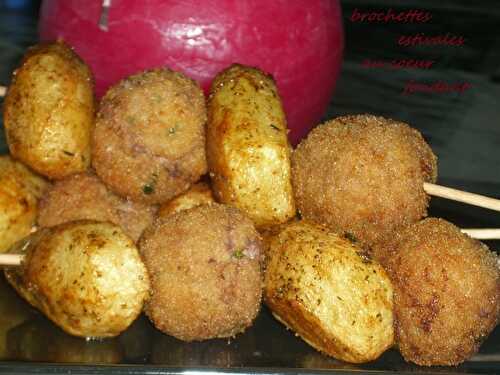 Boulettes hachées au coeur acidulé et fondant