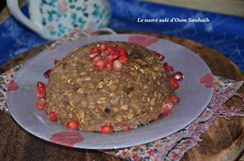 Bowl cake banane nutella