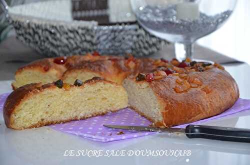 Brioche des rois aux fruits confits