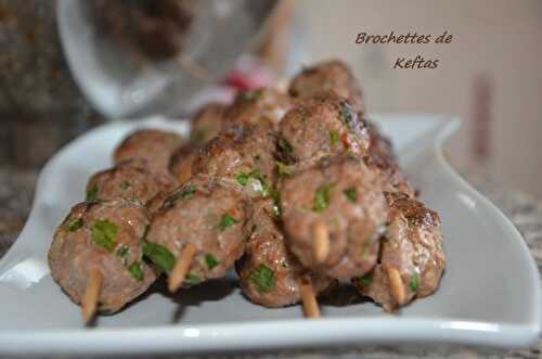 Brochettes de kefta à la poêle