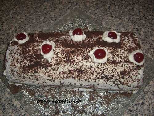 Buche façon foret noire!