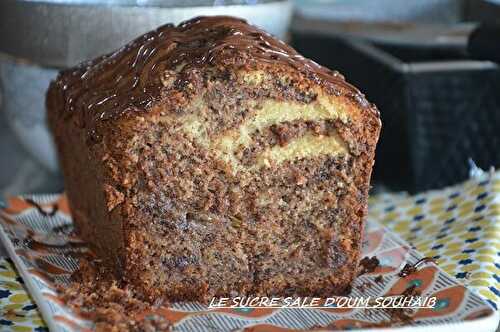 Cake banane chocolat fondant et moelleux