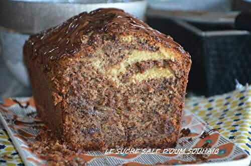 Cake banane chocolat fondant et moelleux