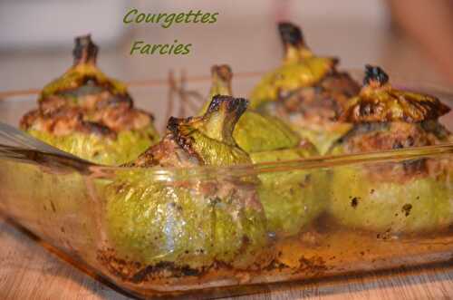 Courgettes rondes farcies aux graines de couscous