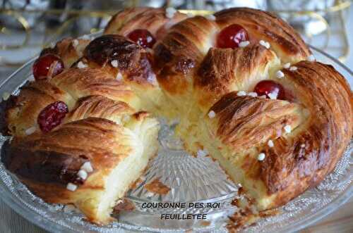 Couronne des rois feuilletée aux fruits confits