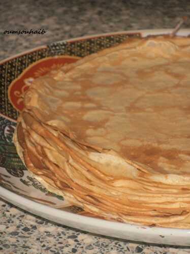 Crèpes inratables ,pâte fluide et sans grumeaux