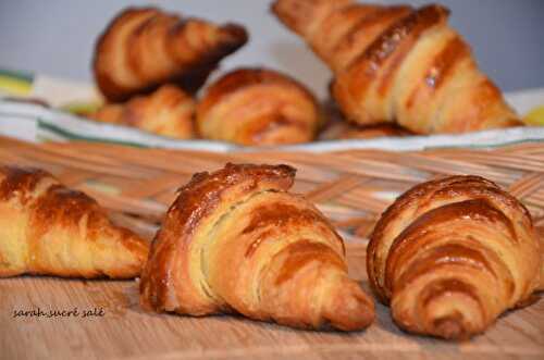 Croissants bien frais pour ramadan