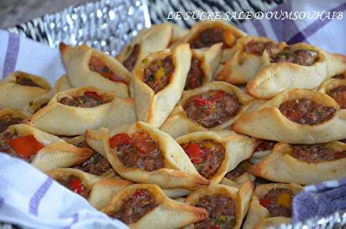 Fatayers libanais à la viande hachée