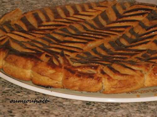 Galette des rois à la frangipane pate feuilletée maison