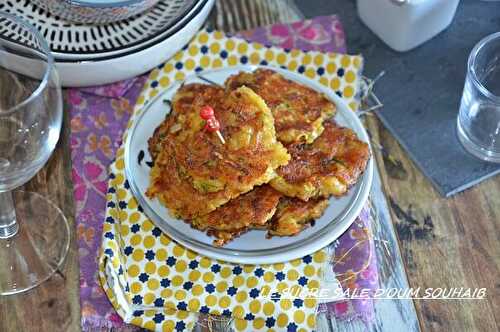 Galette pomme de terre courgette (sans oeuf)