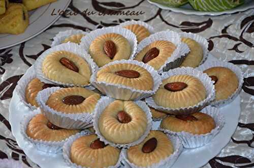 Gâteau algérien oeil du chameau - Le Sucré Salé d'Oum Souhaib