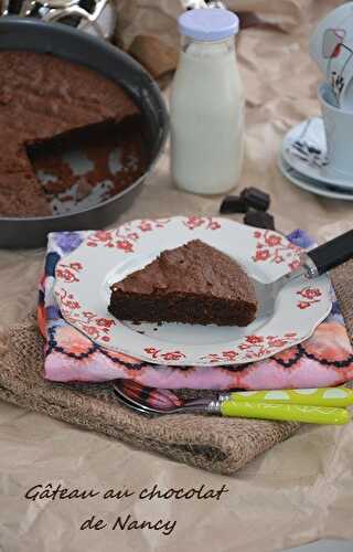 Gâteau au chocolat de Nancy - Le Sucré Salé d'Oum Souhaib
