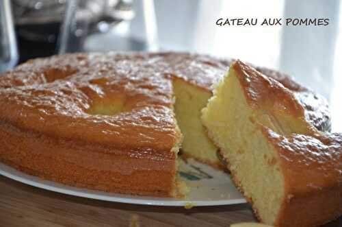 Gâteau aux pommes facile léger et moelleux