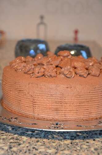 Gâteau de fête au chocolat...un délice!!!!