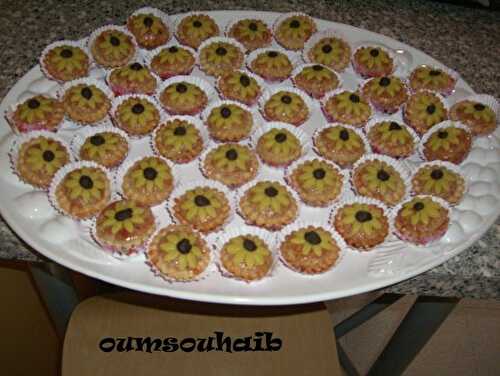 Gâteau fleur de tournesol