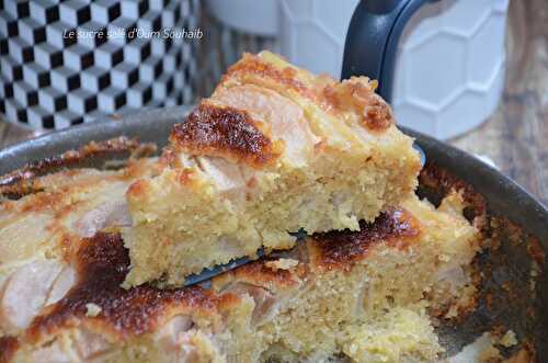 Gâteau léger normand aux poires