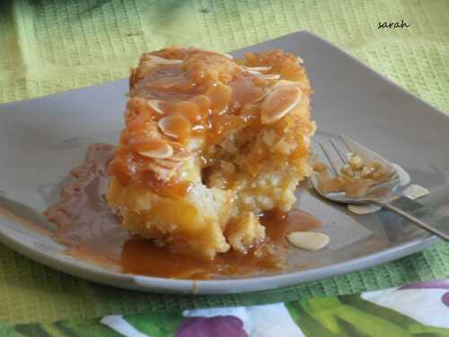 Gateau normand aux pommes revisité au beurre salé