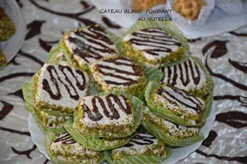 Gâteaux algériens fondants à la nutella