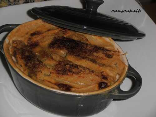 Gratin de cardons au parmesan et béchamel