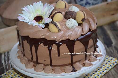 Layer cake chocolat nutella - Le Sucré Salé d'Oum Souhaib