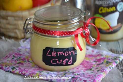 Lemon curd de Christophe Michalak (au pulco citron)