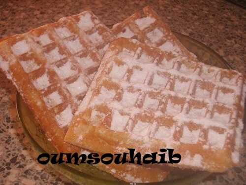 Les gaufres croustillantes