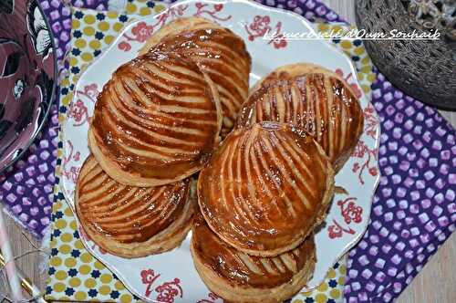 Mini galette des rois aux pommes