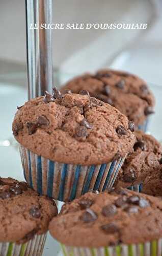 Muffins moelleux aux pépites de chocolat