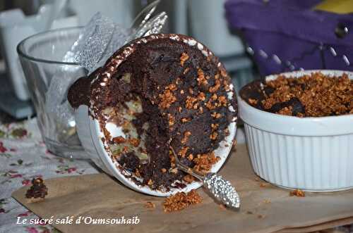 Mug cake chocolat banane