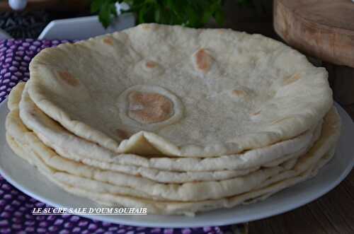 Piadina, pain plat italien - Le Sucré Salé d'Oum Souhaib