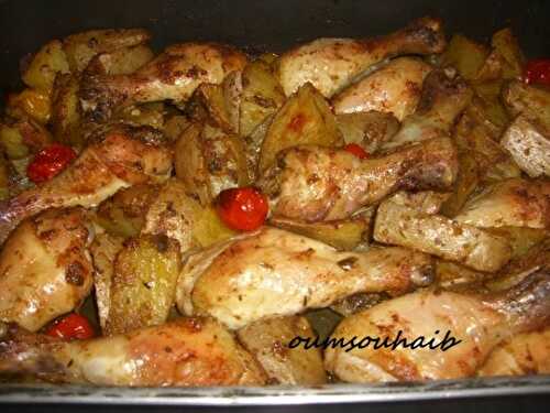 Pilons de poulet aux épices indiennes garam masala au four - Le Sucré Salé d'Oum Souhaib