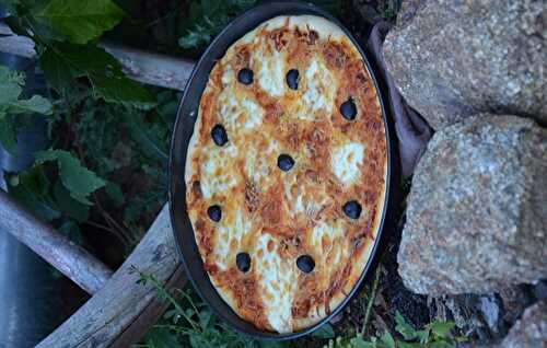 Pizza mozzarella di bufala - Le Sucré Salé d'Oum Souhaib