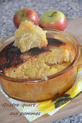 Quatre-quart aux pommes recette facile