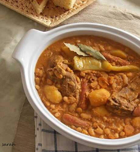 Ragout d'agneau aux haricots blancs à ma façon