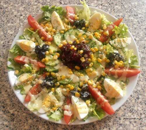 Salade composée pour les beaux jours!!!