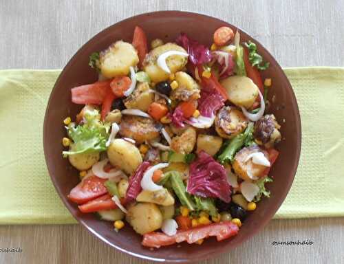 Salade de pommes de terre sautées à ma façon