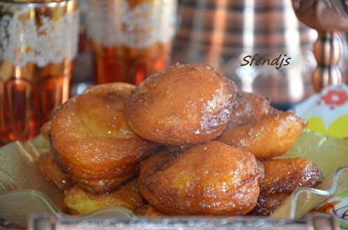 Sfendjs au miel beignets algériens faciles et rapides - Le Sucré Salé d'Oum Souhaib