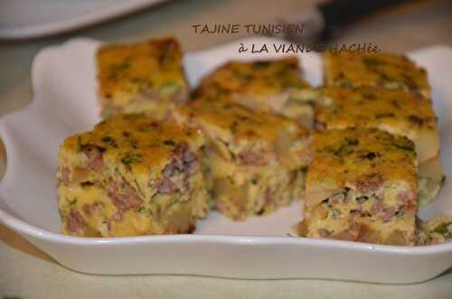 Tajine tunisien à la viande hachée